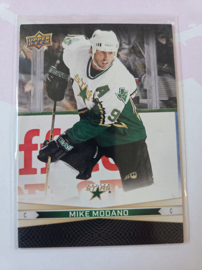 Marty Turco/Mike Modano Upper Deck Tim Hortons #79 [Dallas Stars]
