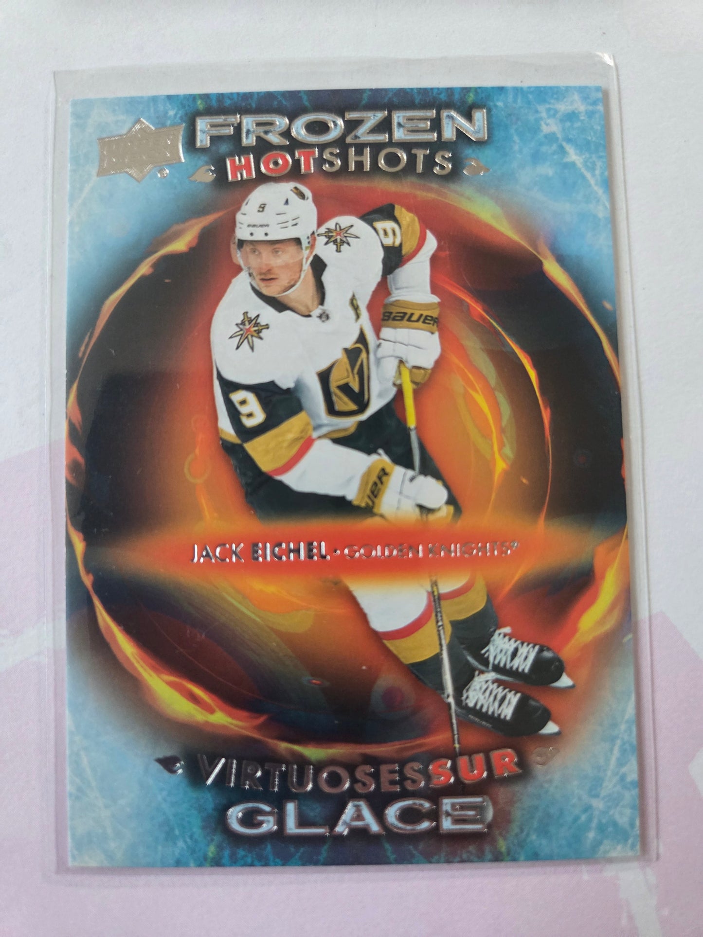 Jack Eichel Upper Deck Frozen Hot Shots [Las Vegas Golden Knights]