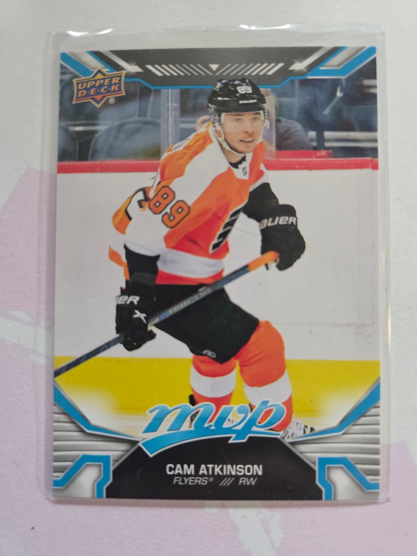 Cam Atkinson Upper Deck Blue MVP Hockey #160 [Philadelphia Flyers]