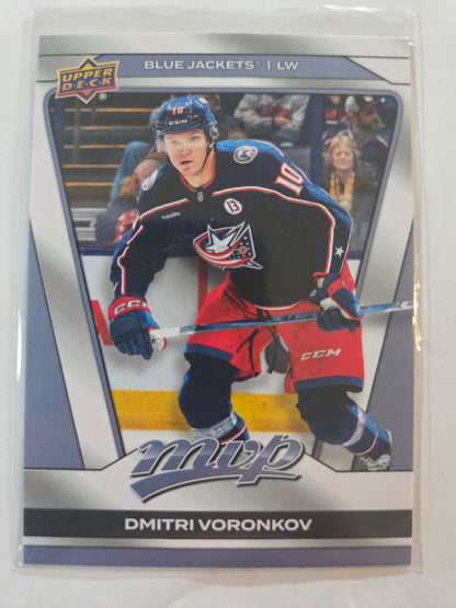 Dmitri Voronkov Upper Deck MVP Hockey #85 [Columbus Blue Jackets]