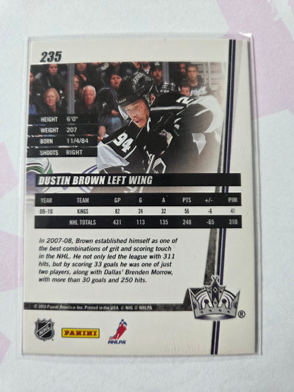 Dustin Brown Panini Donruss #235 [Los Angeles Kings]