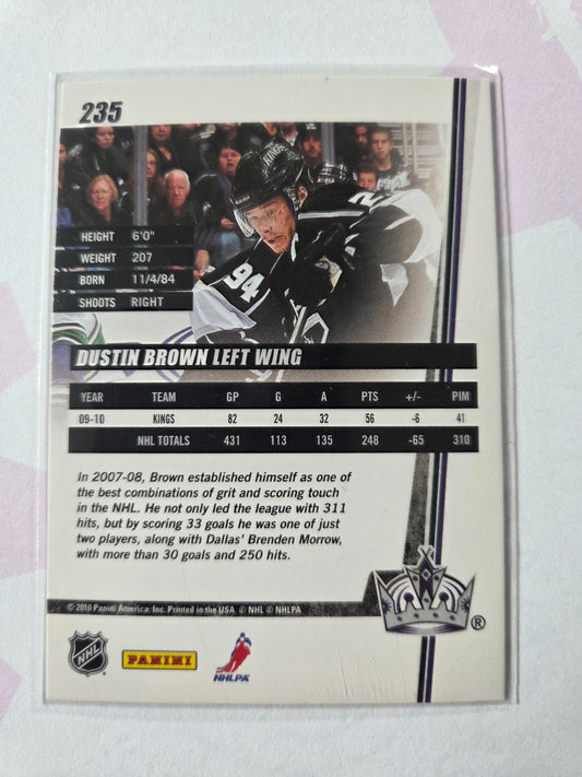 Dustin Brown Panini Donruss #235 [Los Angeles Kings]