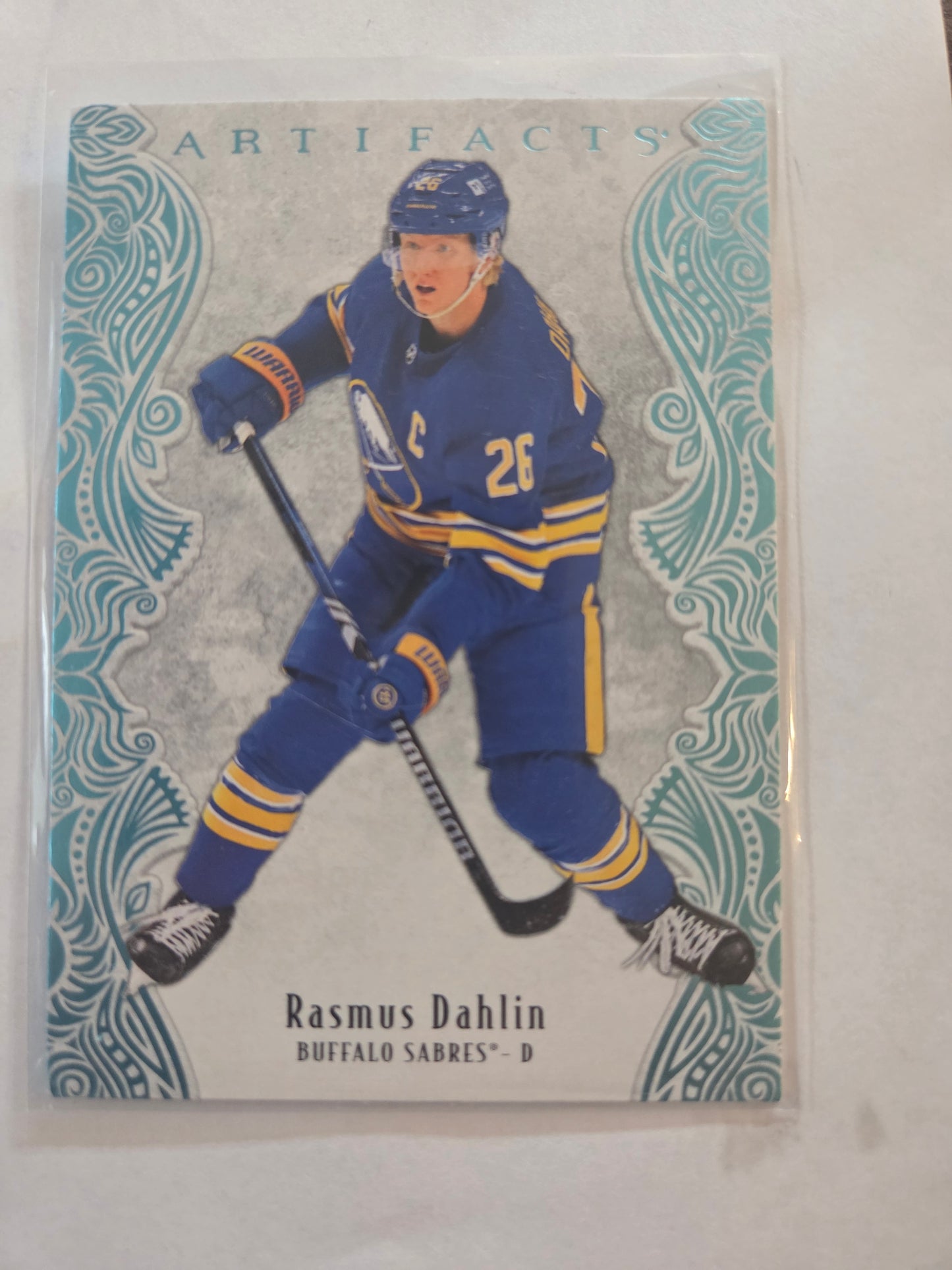 Rasmus Dahlin Sky Blue Artifacts #1 [Buffalo Sabres]