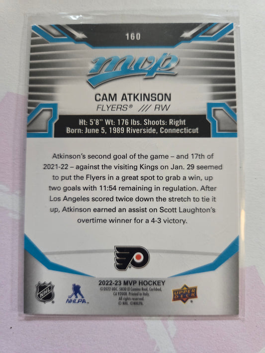 Cam Atkinson Upper Deck Blue MVP Hockey #160 [Philadelphia Flyers]