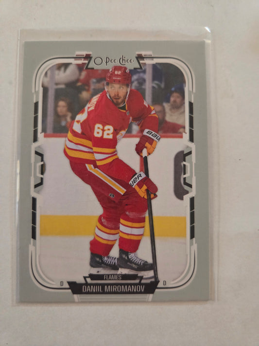 Daniil Miromanov O-Pee-Chee Hockey #241 [Calgary Flames]