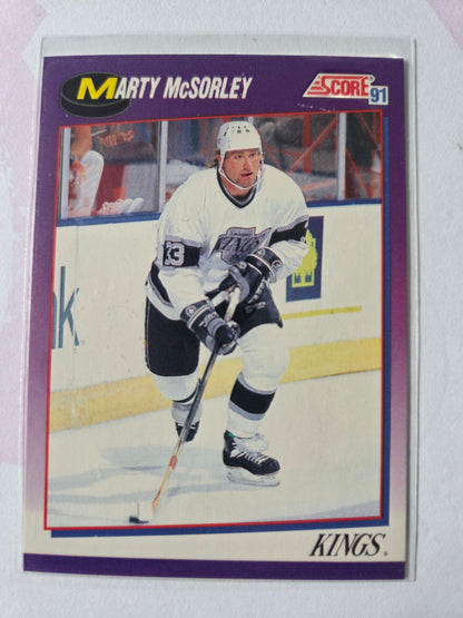Marty McSorley 91 Score #217 [Los Angeles Kings]
