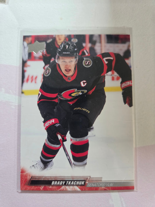 Brady Tkachuk Upper Deck Series 2 #377 [Ottawa Senators]