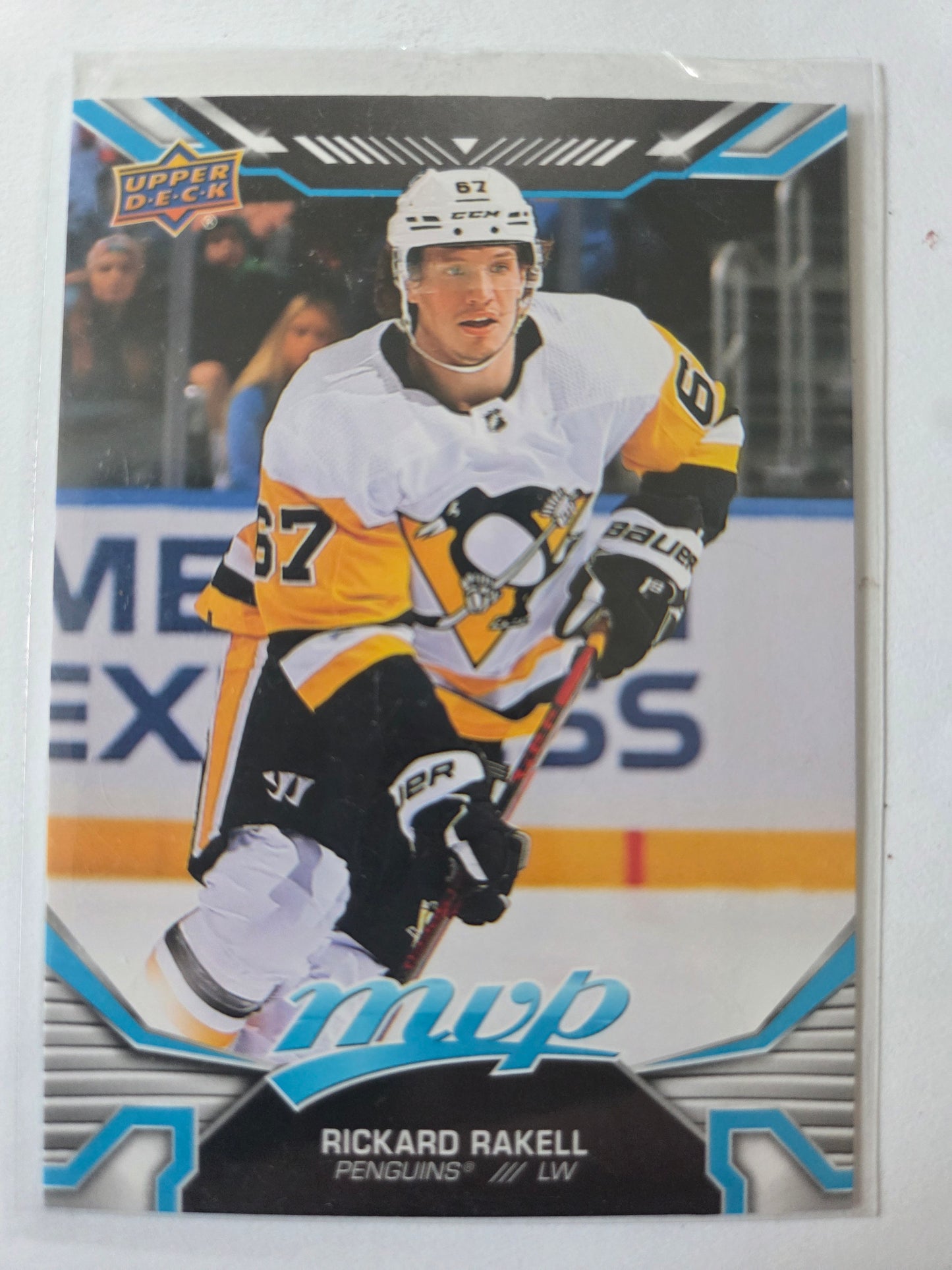 Rickard Rakell Upper Deck Blue MVP Hockey #91 [Pittsburgh Penguins]