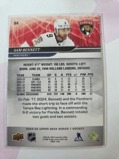 Sam Bennett Upper Deck Series 1 #84 [Florida Panthers]
