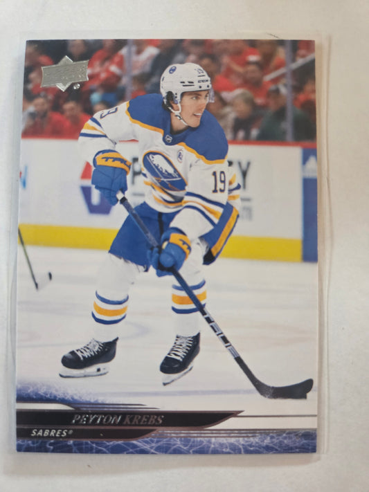Peyton Krebs Upper Deck Series 2 #262 [Buffalo Sabres]