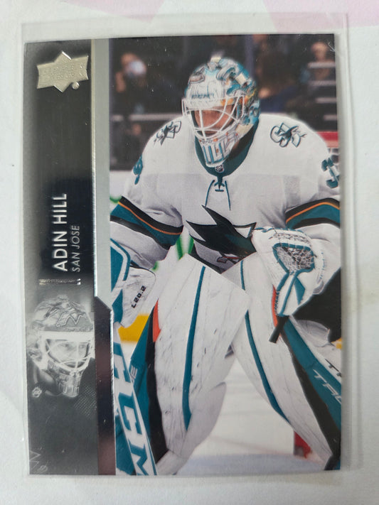 Adin Hill Upper Deck Extended Series #624 [San Jose Sharks]