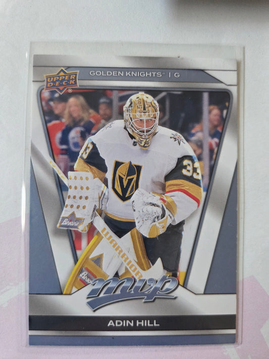 Adin Hill Upper Deck MVP Hockey #145 [Las Vegas Golden Knights]