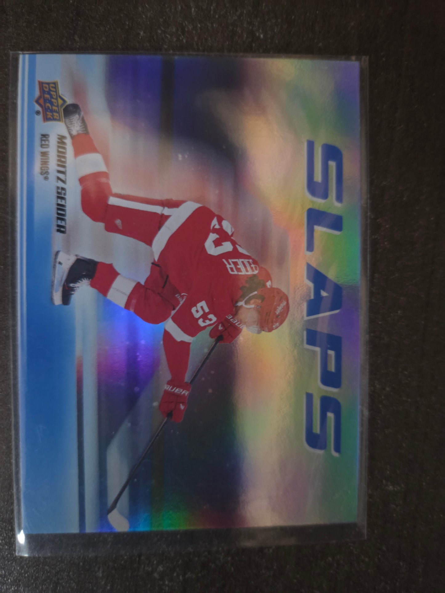 Moritz Seider Upper Deck Series 2 Hockey Slaps [Detroit Red Wings]
