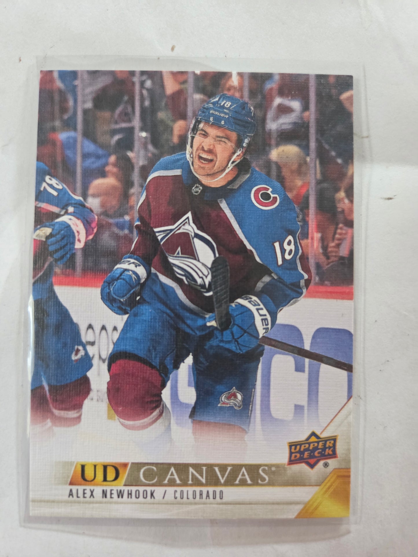 Alex Newhook Upper Deck UD Canvas [Colorado Avalanche]