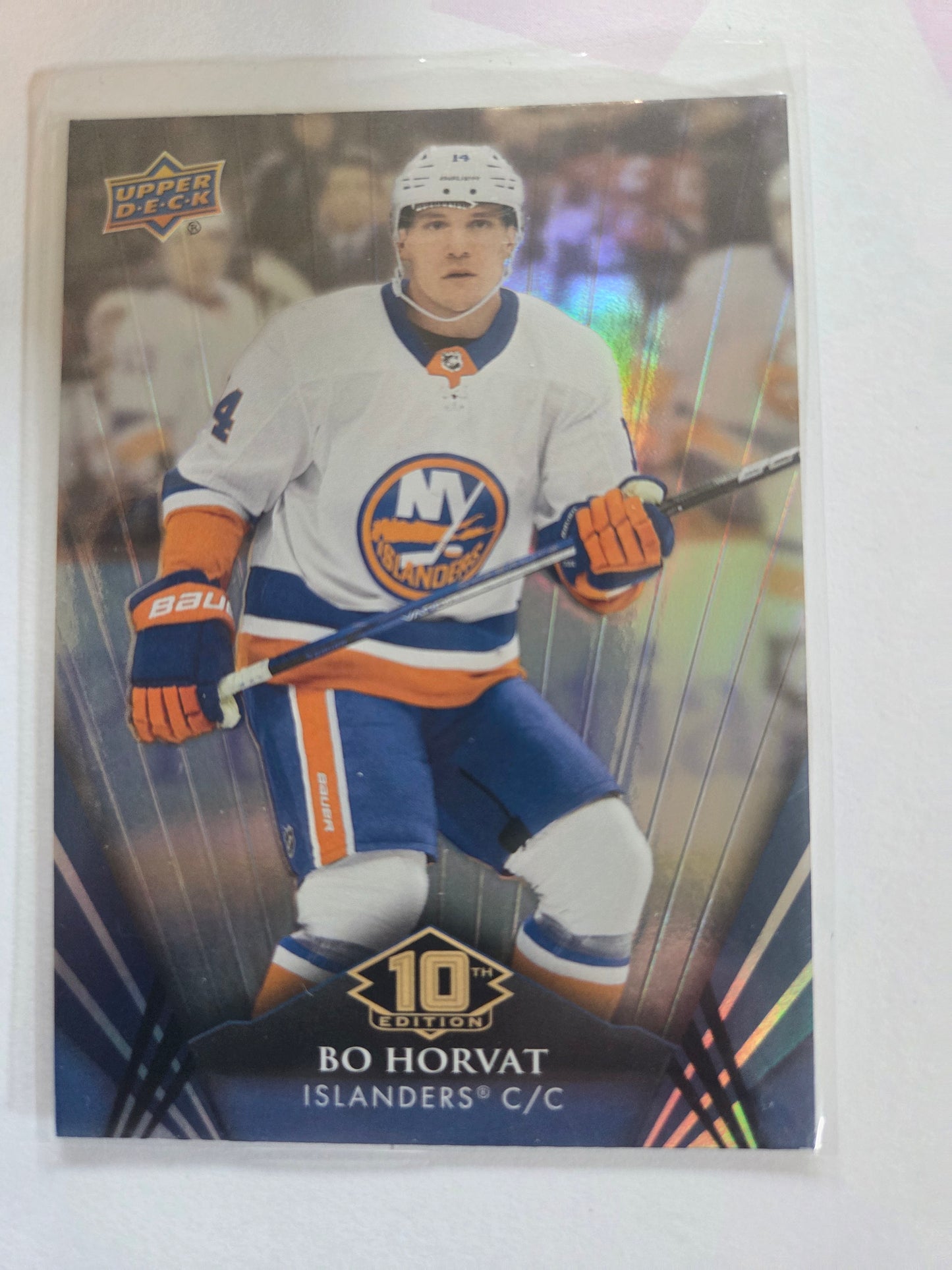 Bo Horvat Upper Deck 10th Edition #54 [New York Islanders]