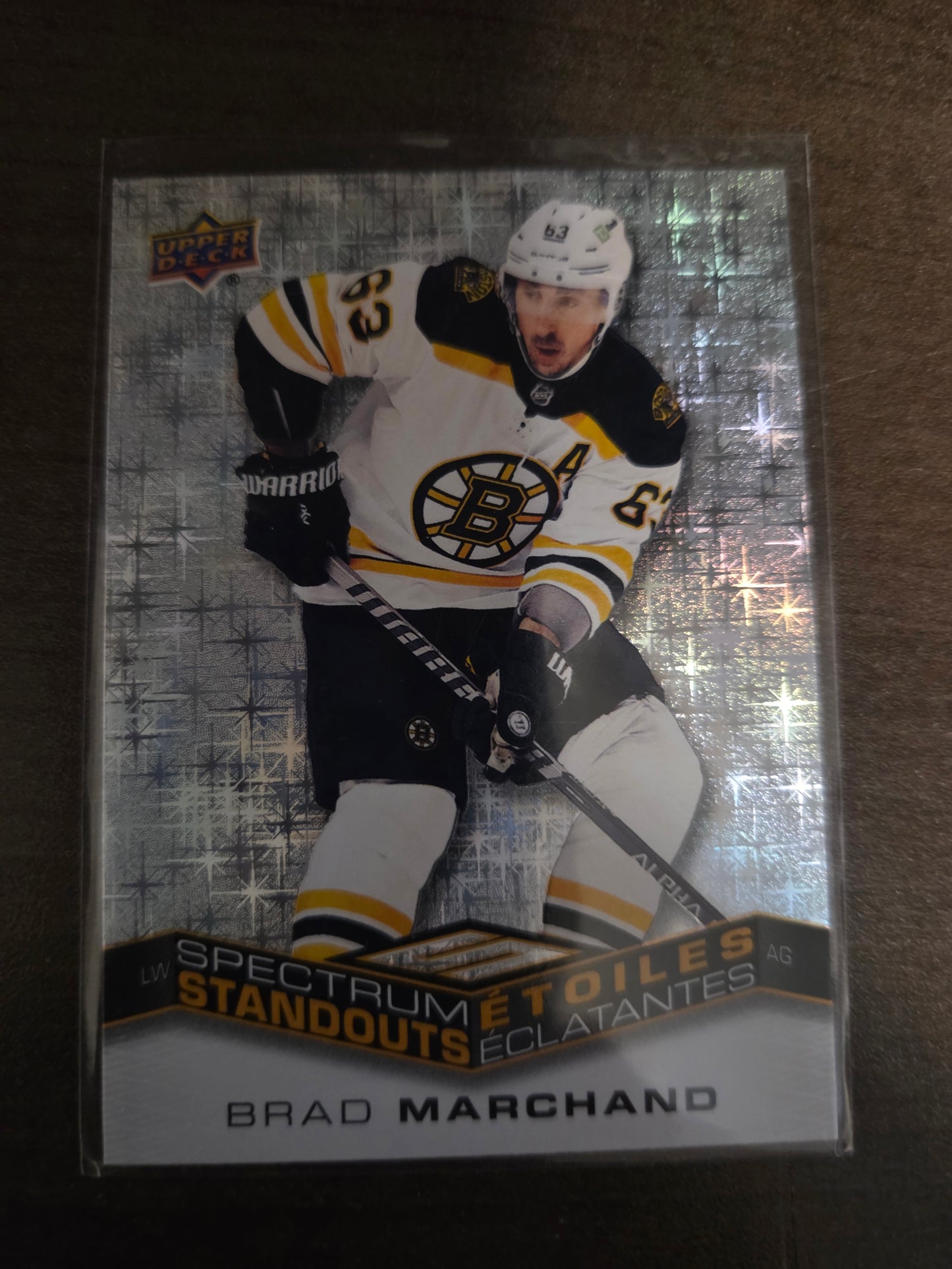 Brad Marchand Upper Deck Spectrum Standouts [Boston Bruins]