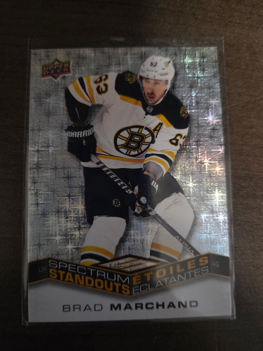 Brad Marchand Upper Deck Spectrum Standouts [Boston Bruins]