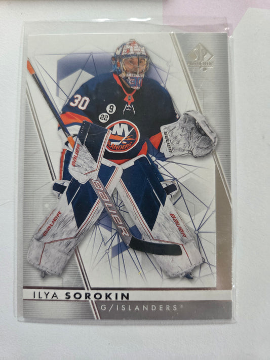 Ilya Sorokin SP Authentic Hockey #71 [New York Islanders]