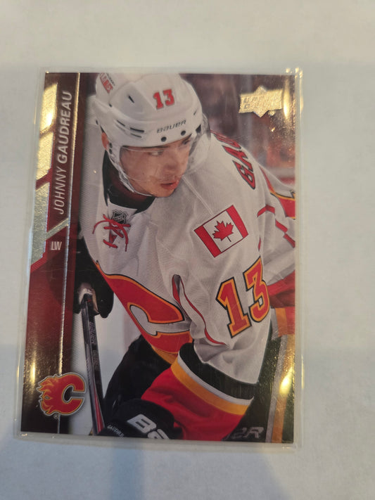 Johnny Gaudreau Upper Deck Series One #30 [Calgary Flames]