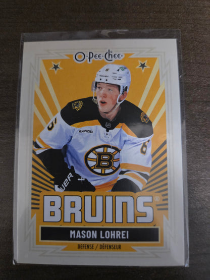 Mason Lohrei O-Pee-Chee #354 [Boston Bruins]