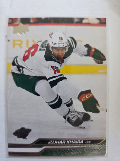 Jujhar Khaira Upper Deck Extended Series #572 [Minnesota Wild]