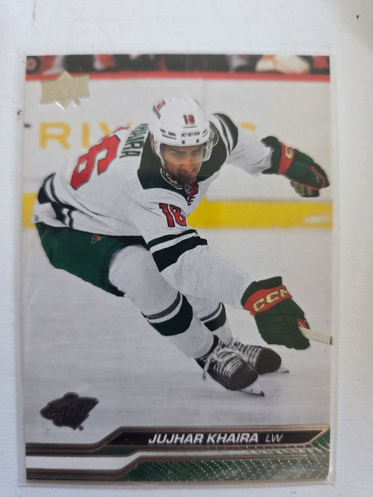 Jujhar Khaira Upper Deck Extended Series #572 [Minnesota Wild]