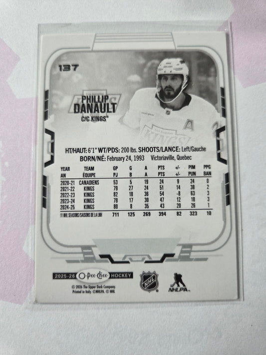 Phillip Danault O-Pee-Chee Hockey #137 [Los Angeles Kings]