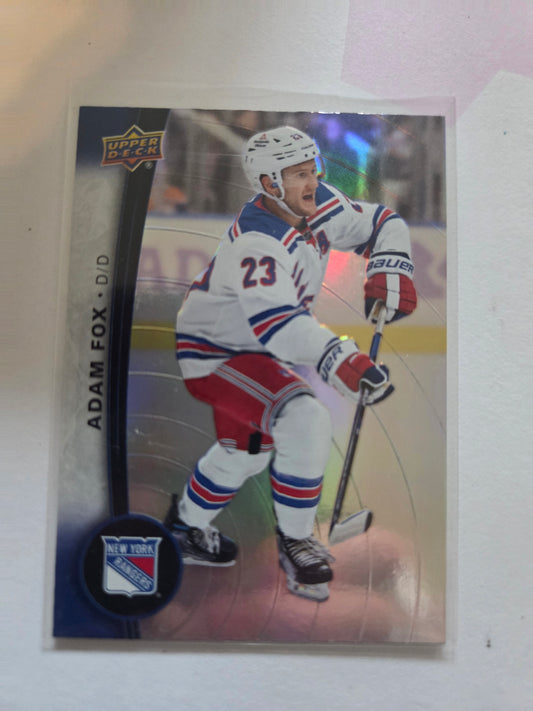 Adam Fox Upper Deck Tim Hortons #32 [New York Rangers]