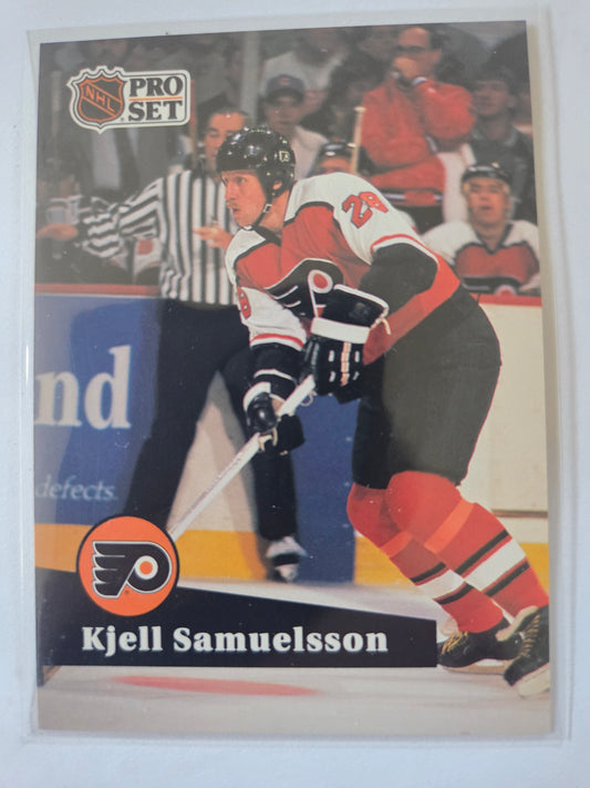 Kjell Samuelsson French NHL Pro Set #181 [Philadelphia Flyers]