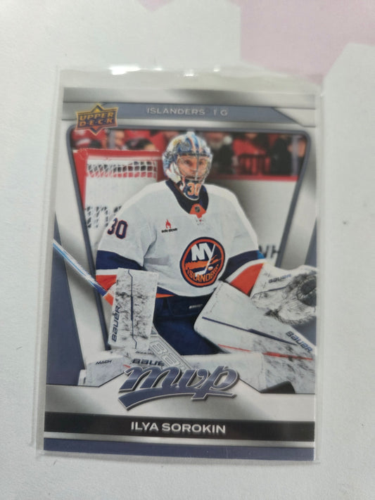 Ilya Sorokin Upper Deck MVP Hockey #54 [New York Islanders]