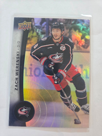 Zach Werenski Upper Deck Tim Hortons #78 [Columbus Blue Jackets]