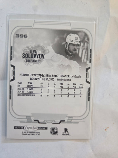 Ilya Solovyov O-Pee-Chee Hockey #396 [Calgary Flames]