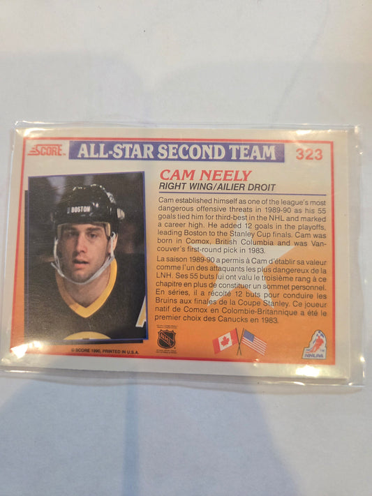 Cam Neely Score 1990 All-Star Second Team #323 [Boston Bruins]