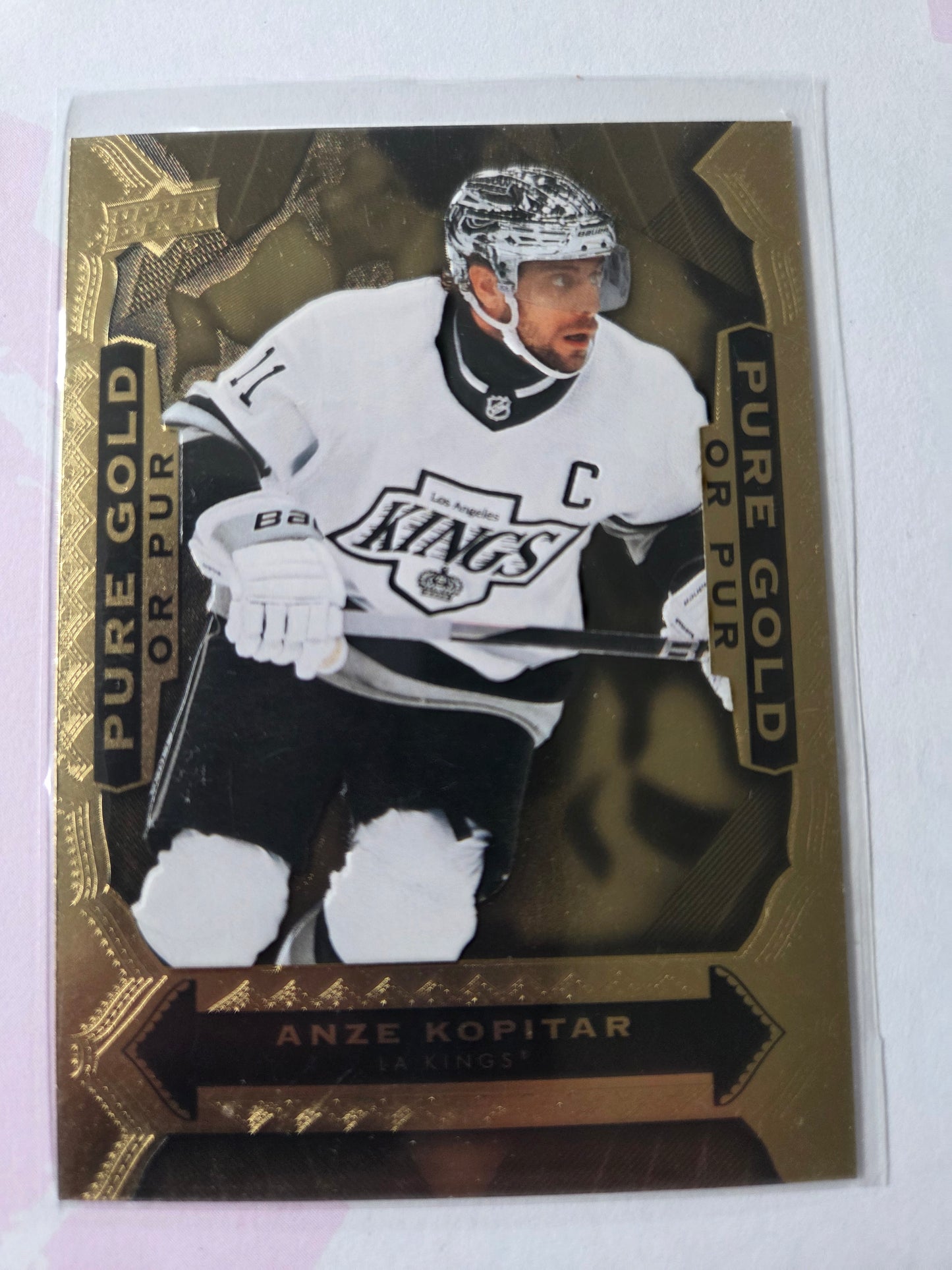 Anze Kopitar Upper Deck Pure Gold [Los Angeles Kings]