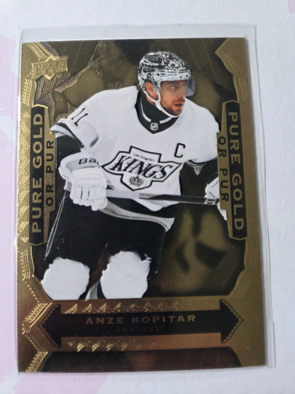 Anze Kopitar Upper Deck Pure Gold [Los Angeles Kings]