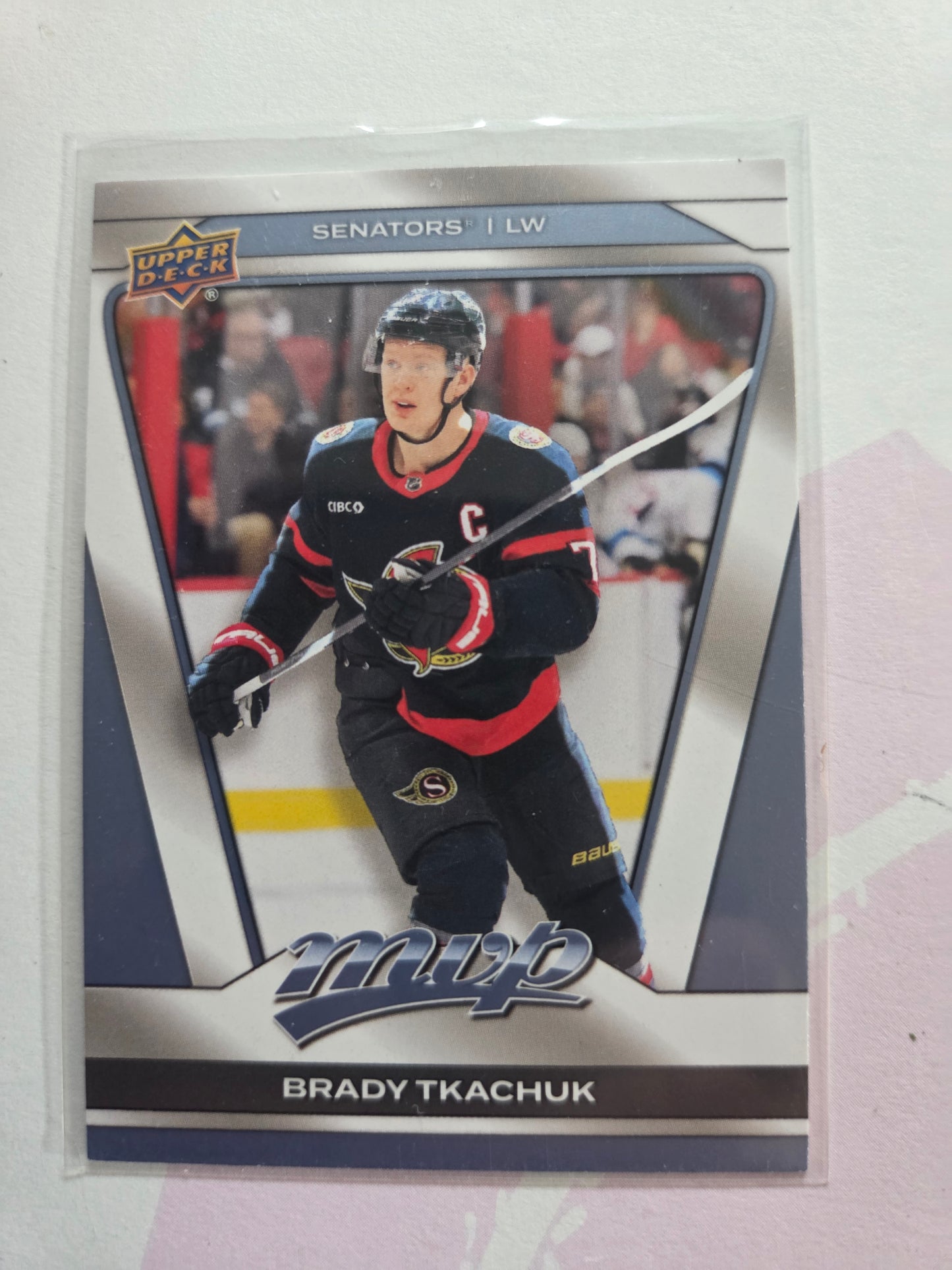 Brady Tkachuk Upper Deck MVP Hockey #125 [Ottawa Senators]