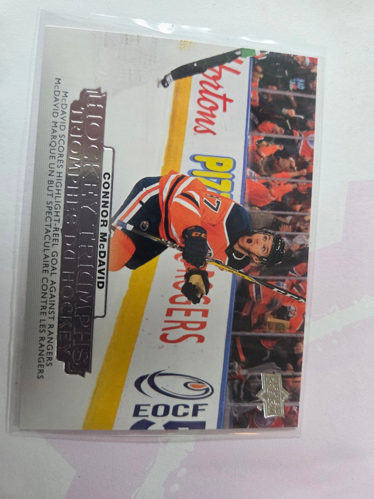 Connor McDavid Upper Deck Hockey Triumphs [Edmonton Oilers]