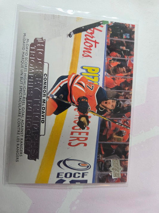 Connor McDavid Upper Deck Hockey Triumphs [Edmonton Oilers]