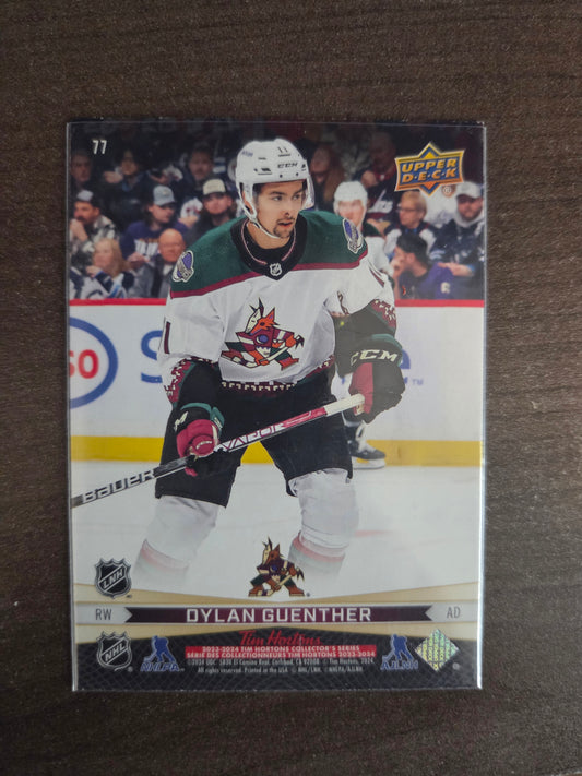 Dylan Guenther/Lawson Crouse Tim Hortons Upper Deck #77 [Arizona Phoenix Coyotes]