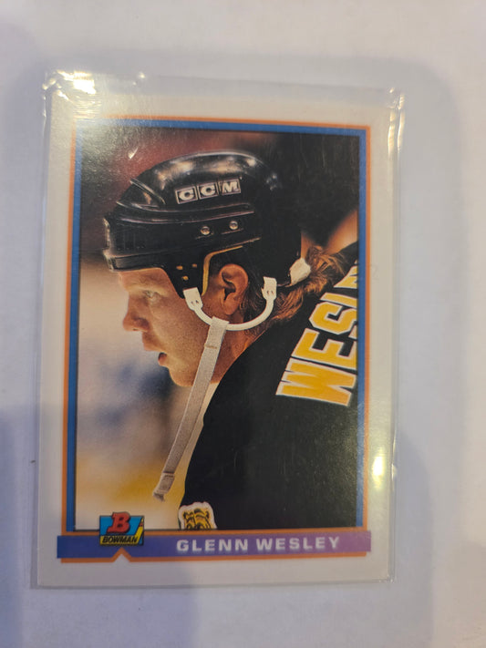 Glenn Wesley Bowman #350 [Boston Bruins]