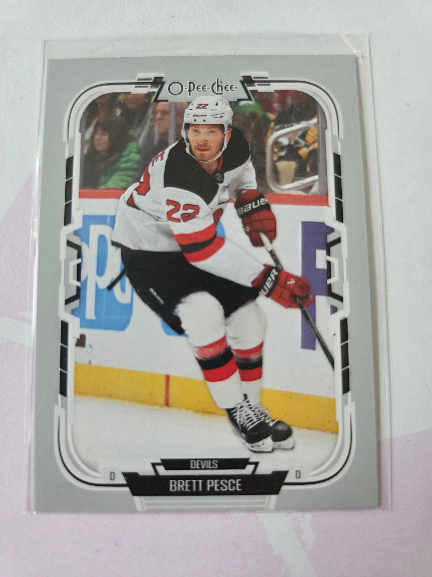 Brett Pesce O-Pee-Chee Hockey #218 [New Jersey Devils]