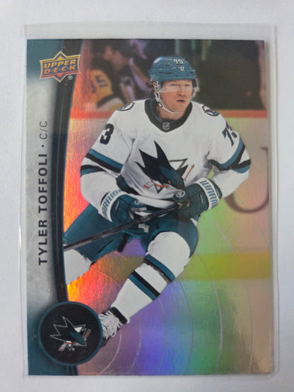 Tyler Toffoli Upper Deck Tim Hortons #54 [San Jose Sharks]