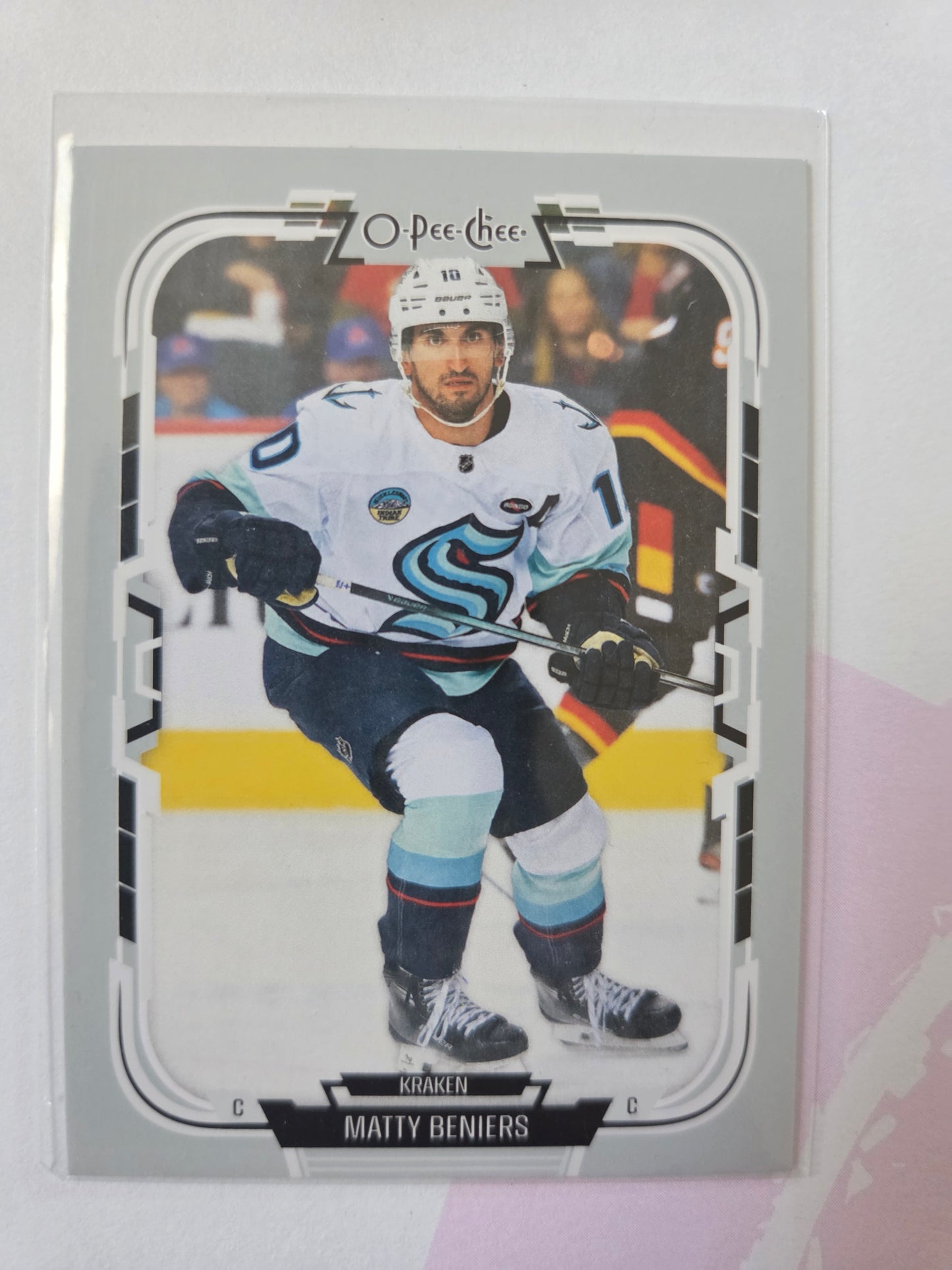 Matty Beniers O-Pee-Chee Hockey #449 [Seattle Kraken]