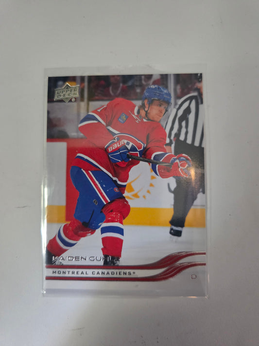 Kaiden Guhle Upper Deck Series 2 #342 [Montreal Canadians]