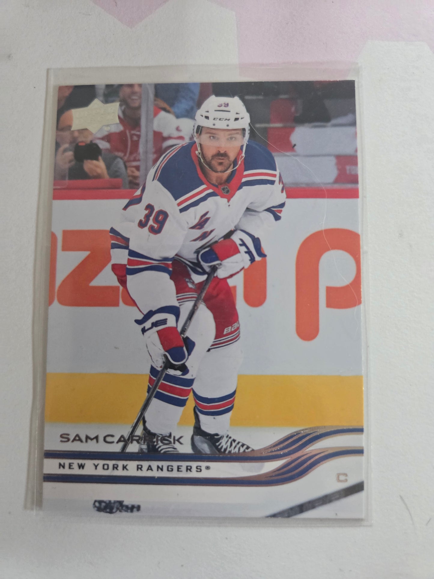 Sam Carrick Upper Deck Series 1 #113 [New York Rangers]