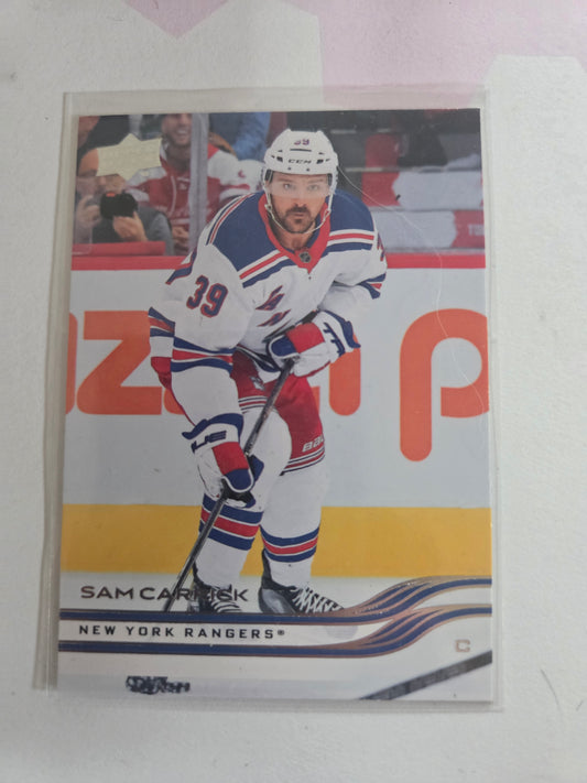 Sam Carrick Upper Deck Series 1 #113 [New York Rangers]