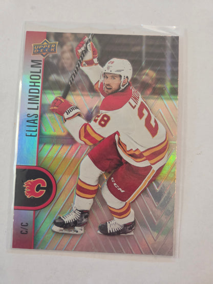 Elias Lindholm Tim Hortons Upper Deck #28 [Calgary Flames]