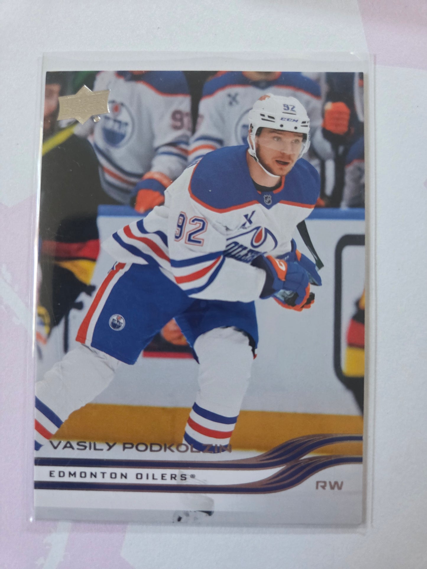 Vasily Podkolzin Upper Deck Series 2 #314 [Edmonton Oilers]