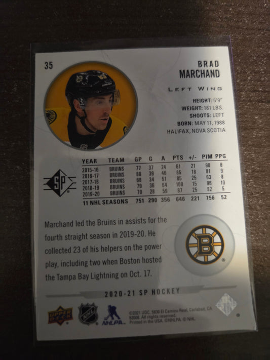 Brad Marchand SP Hockey #35 [Boston Bruins]