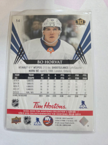 Bo Horvat Upper Deck 10th Edition #54 [New York Islanders]